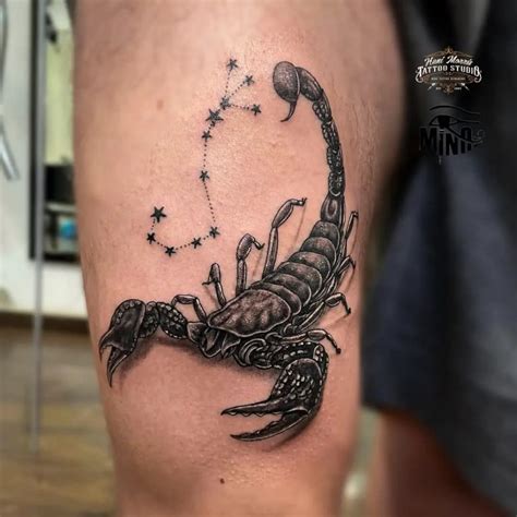 scorpion shoulder tattoo|The Art of Scorpio: 60 Unique and Creative Scorpion Tattoo Ideas